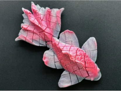 a flexi fish in multiple colors