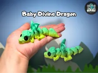 Bébé dragon divin articulé — photo 1