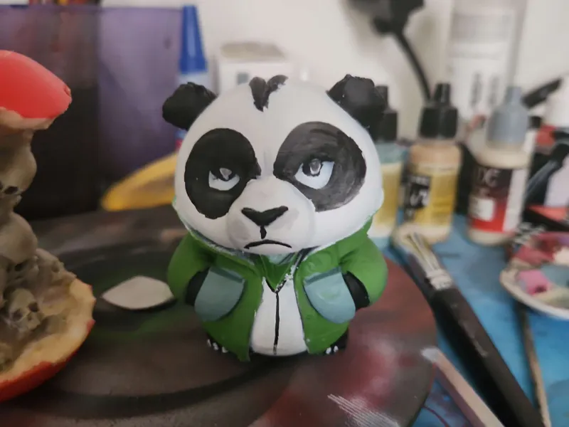 gangster panda