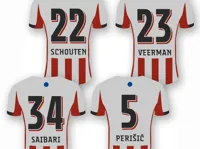 PSV 25/26 home kit - all players