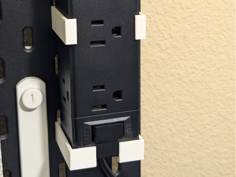 Parametric SKÅDIS Power Strip Holder