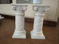 Standing on end -- smooth top and bottom for better printing