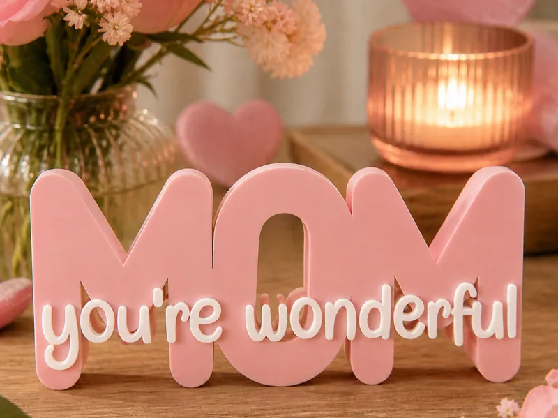 Mom Gift–You’re Wonderful Mothers Day Gift Cute