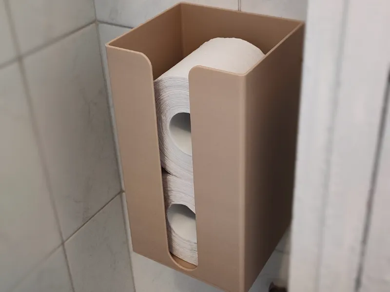 Minimal roll holder