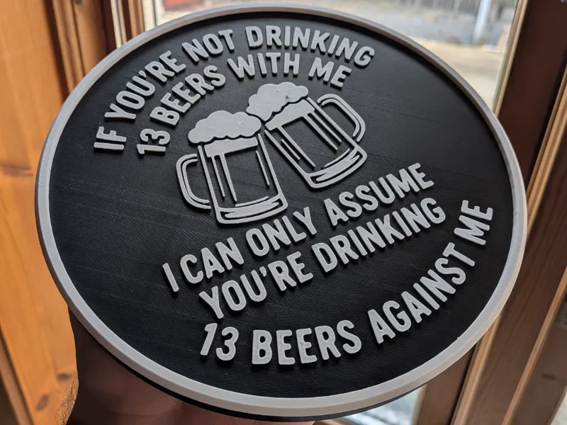 Beer Wall Sign 