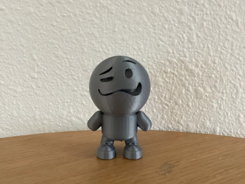 Emoji man Figure- Messed up face