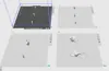 A1 - 4 plates - printed by object - less stringing