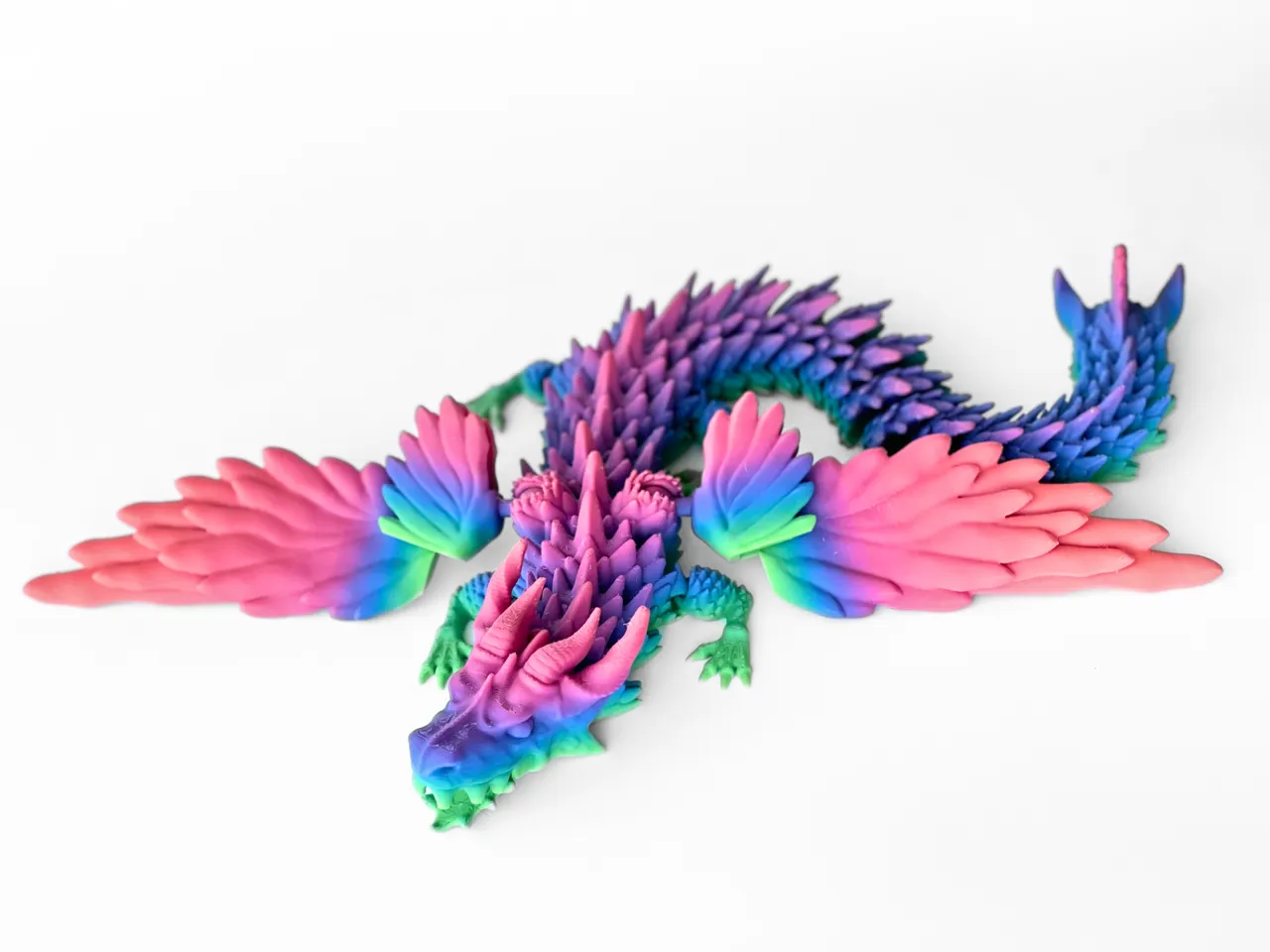 Draconic - Winged Articulated Dragon view 2
