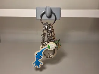 Customizable Clip-On Shelf Hook / Key Holder
