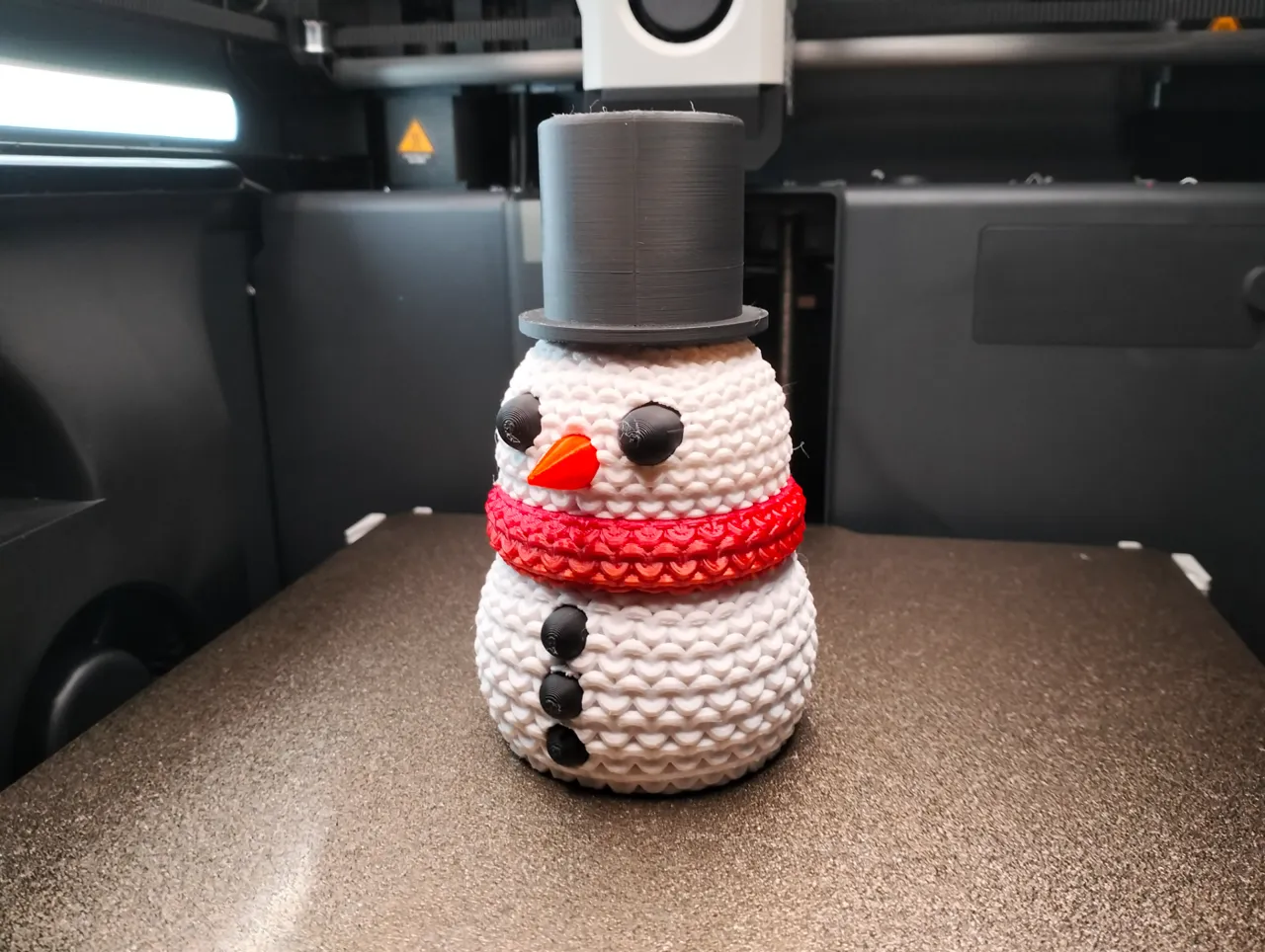 Knitted Snowman (NO AMS) view 2