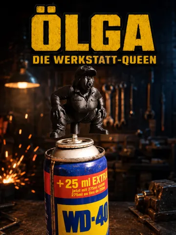 Modelo para impresión 3D: Ölga – die Werkstatt-Queen — vista de referencia 2