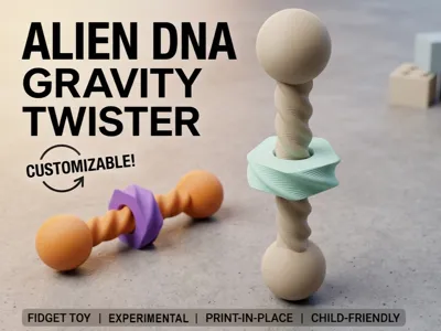 Alien DNA Gravity Twister - Customizable