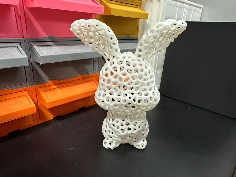 Stl Long Ear Rabbit Openwork long-eared rabbit - Free 3D Print Model - MakerWorld