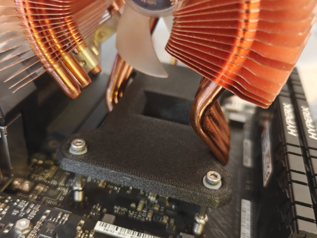 ASUS Silent Knight CPU bracket (AM4) 3D model