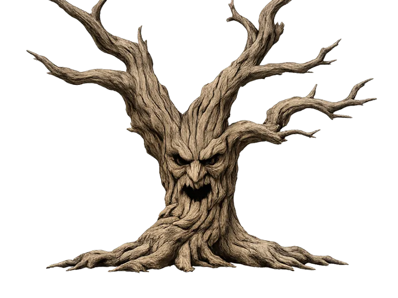 Toter Baum (3 Versionen in 3 Druckvarianten)