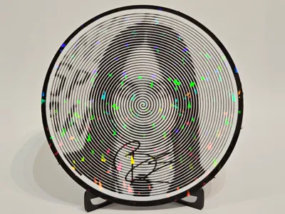 Decorative optical illusion vinyl Billie Eilish
