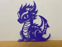 Petit dragon pour chambre d'enfant — photo 2