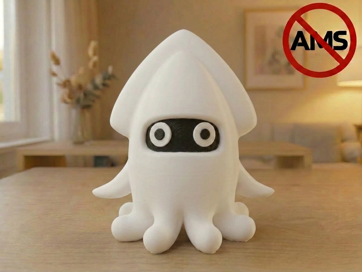 Blooper – Mario Figurine (AMS + No AMS Versions)