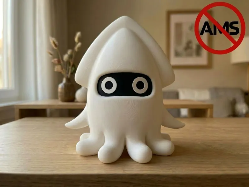 Blooper – Mario Figurine (AMS + No AMS Versions)