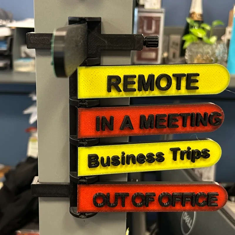 Office Status Flags with mount