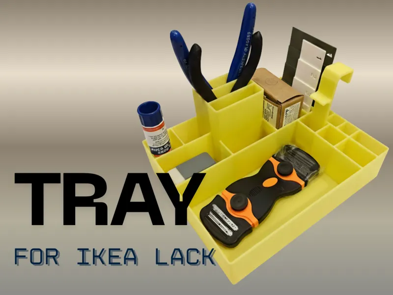 Tray for IKEA Lack