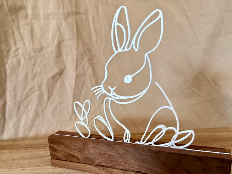 Osterhase Klötzchen