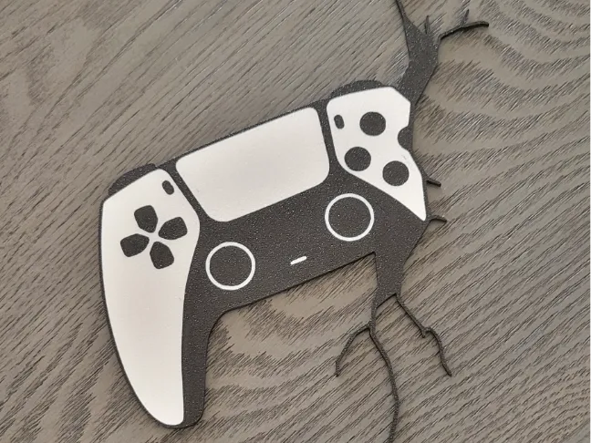 Thrown PS5 Controller