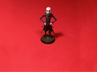 D&D Skeleton Miniature 32/28mm - Elegant Tuxedo