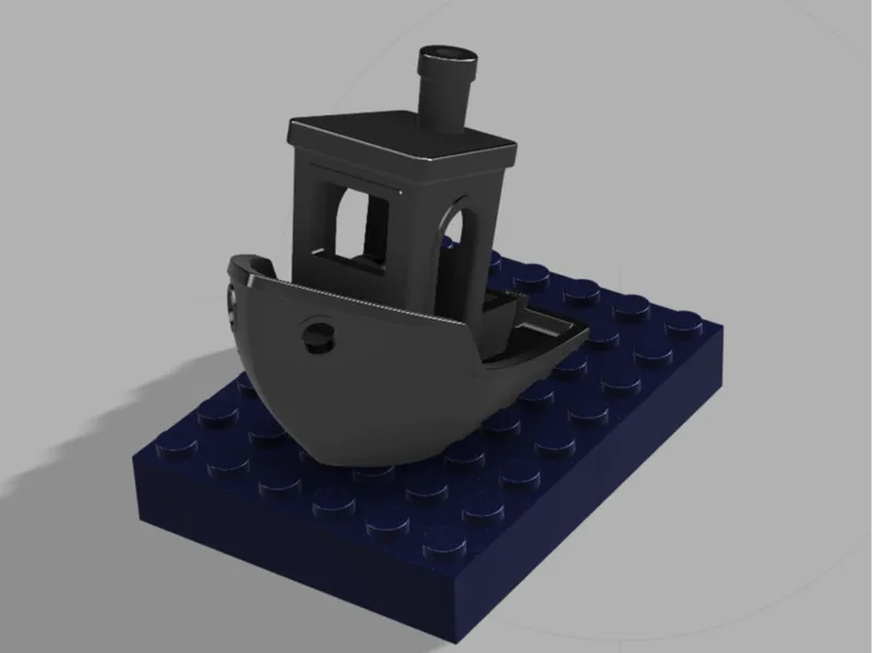 Benchy w/ Brick Base