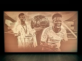 Vinicius Jr. Real Madrid lithophane
