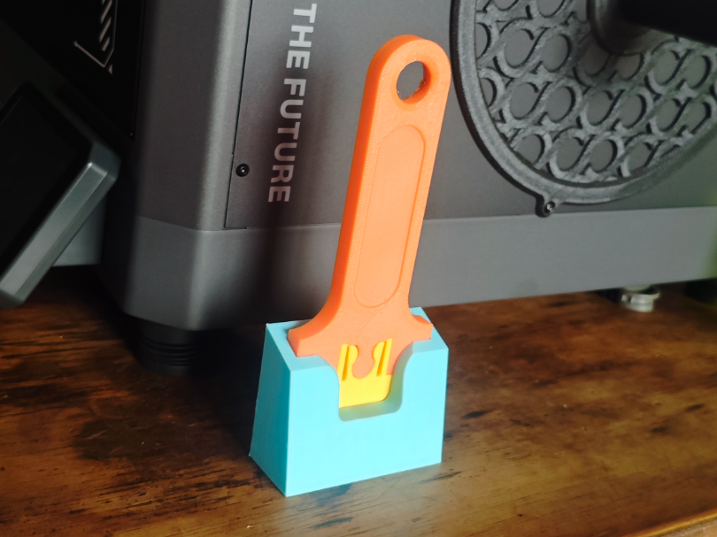 Safe 3D Printed Scraper