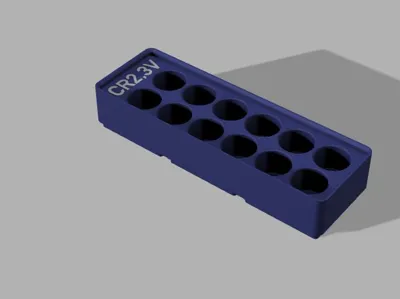Gridfinity Batterie Box CR2,6V
