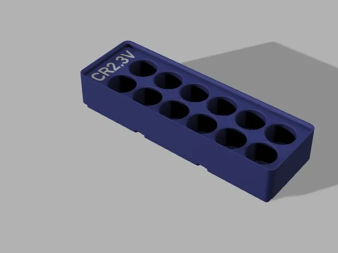 Gridfinity Batterie Box CR2,6V
