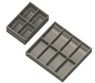 Scythe Storage Boxes with rounded bottoms