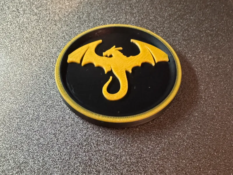 Fourth Wing Dragon Coin / Token