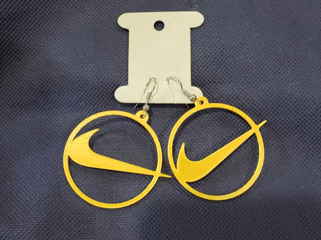 Nike Earrings (Large Size)