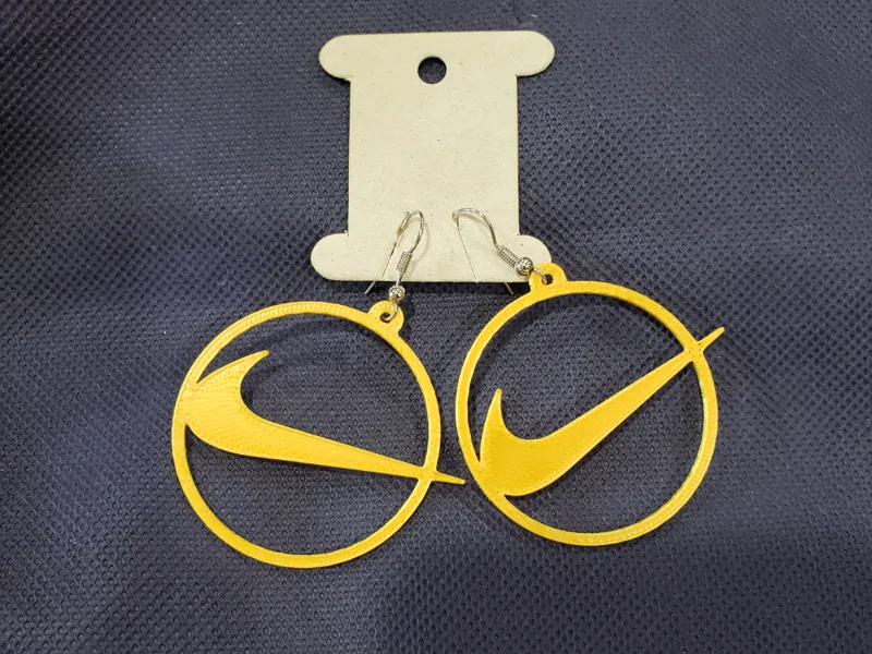 Nike Earrings (Large Size)