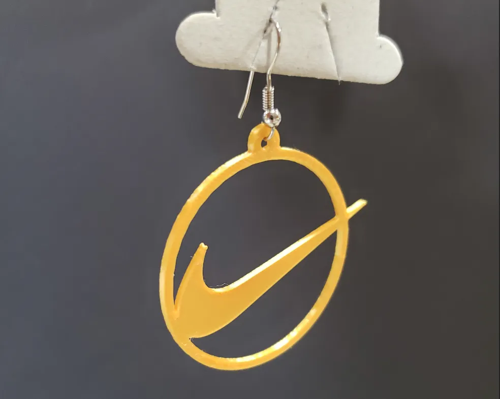 Nike Earrings (Large Size) view 4