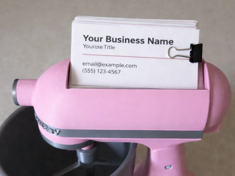 Mini Mixer Business Card Holder