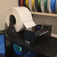 4x6 Label Large Roll Holder