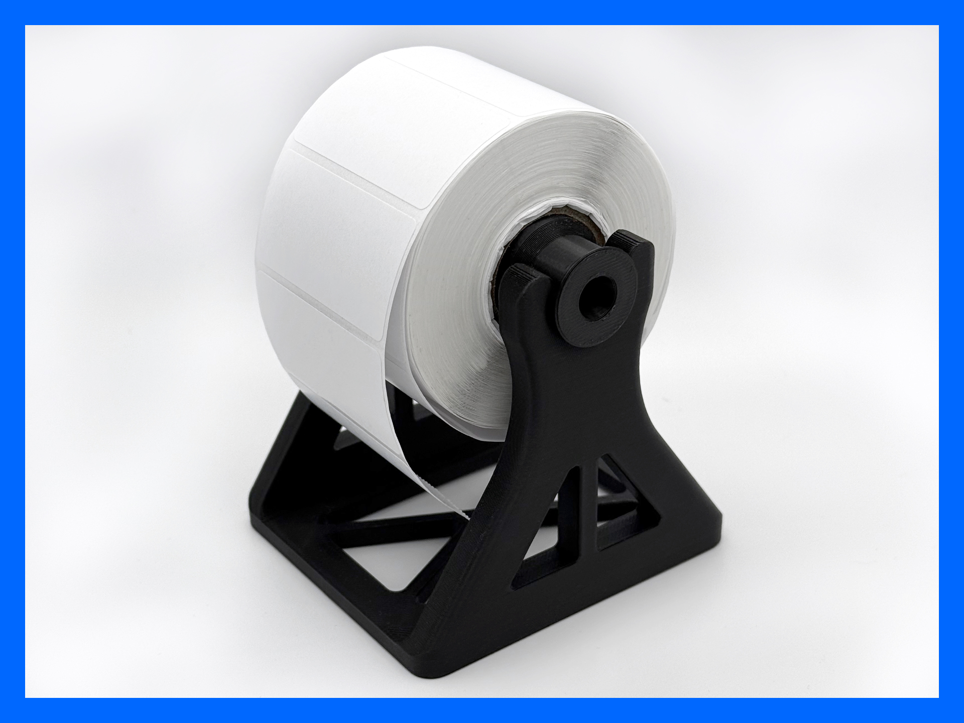 Label Spool Holder - Customizable / Parametric
