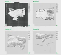 Russia - 0.16mm layer, 2 walls, 15% infill