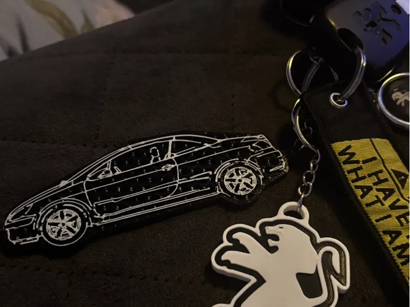 Keychain Peugeot 307CC