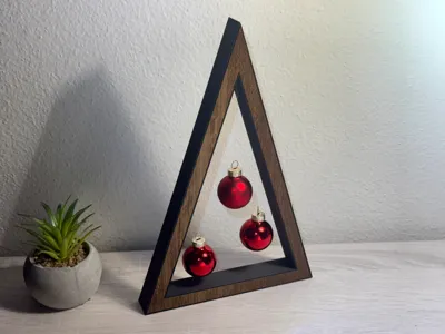 Modern Christmas Tree Display