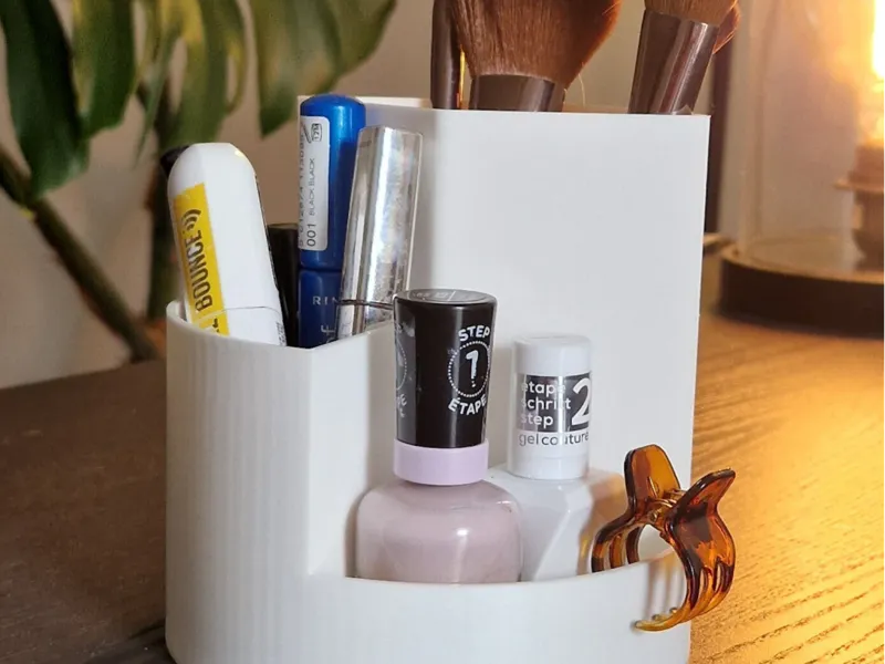 3 circle desk organiser