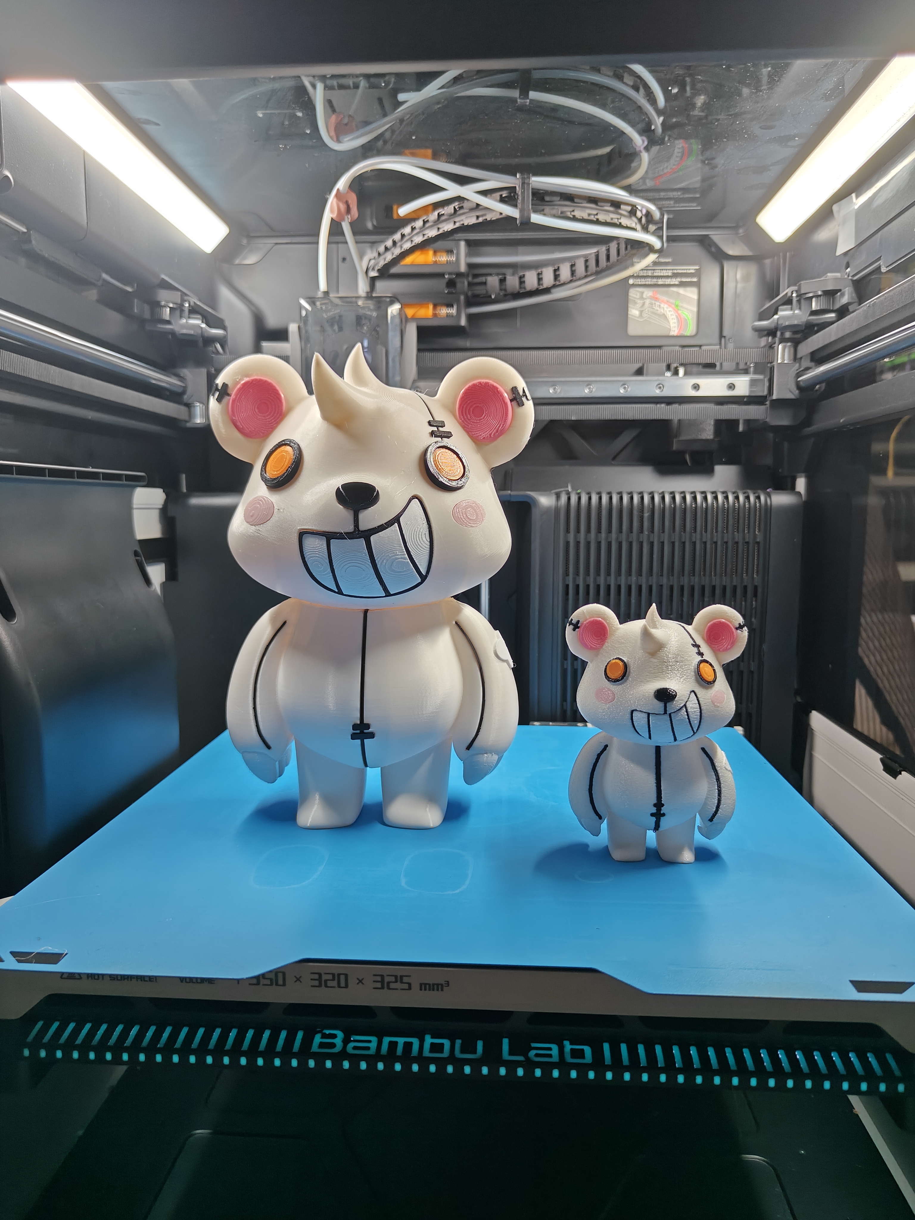 Miniatura 2 do modelo 3D 冒险岛boos之《暴力熊》-完全拆分版
