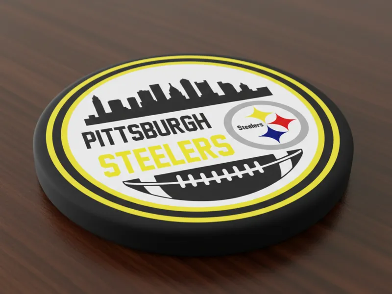 Pittsburg Steelers Skyline edition Coaster