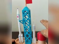 火箭导弹发射中心,可发射1-5米高