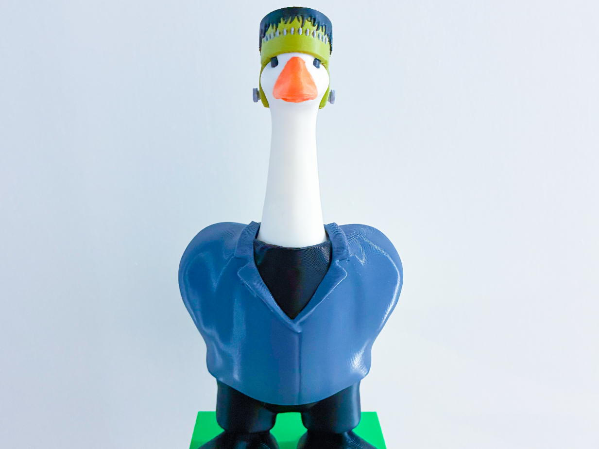 Frankenstein's Monster Themed Desk Goose Gear - 1