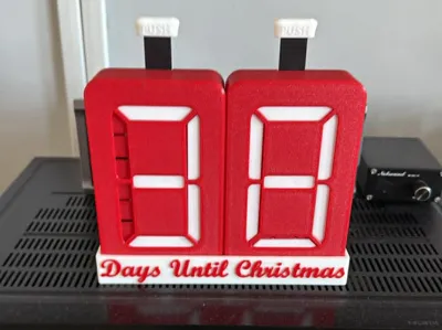 Mechanical Counter Holder (Christmas)